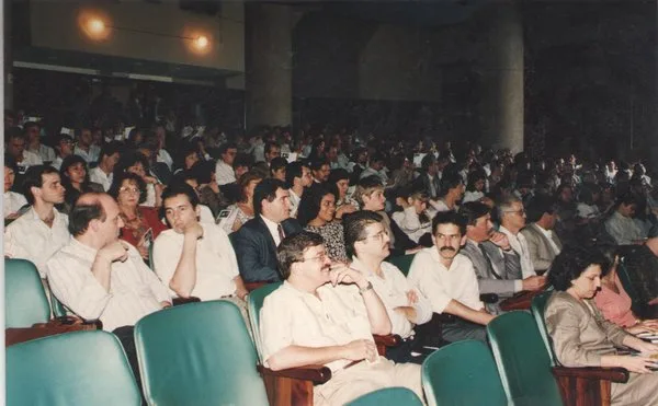 Primeira apresentação para o Bamerindus em 1993