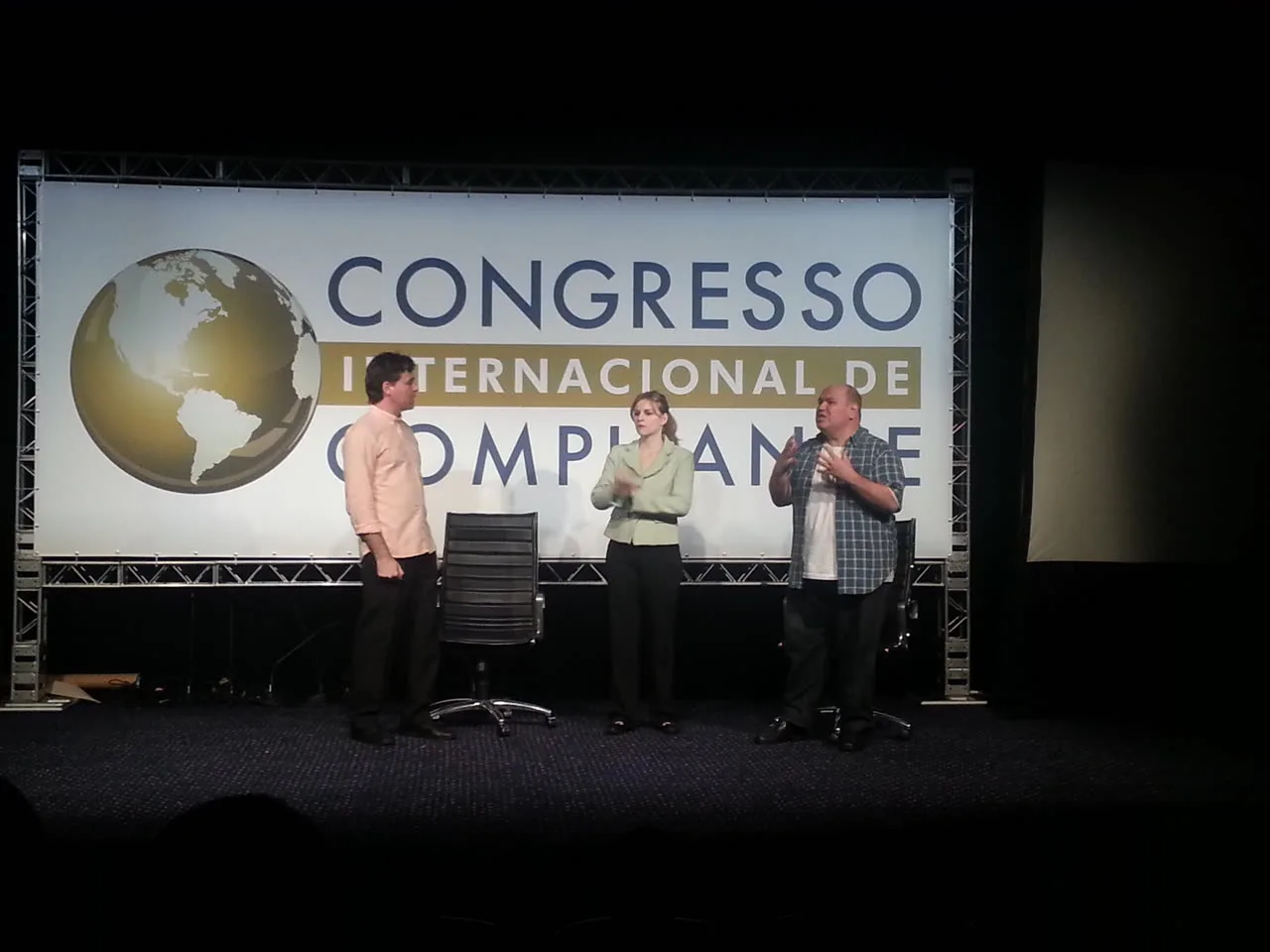 Cena da Toque eXperience no 2º Congresso Internacional de Compliance em 2014